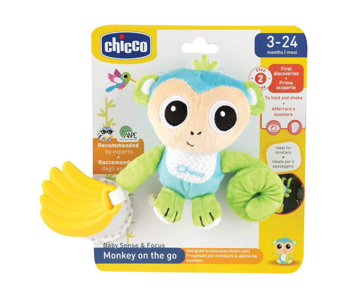 CHICCO JUEGO MONITO PORTABLE 3-24M