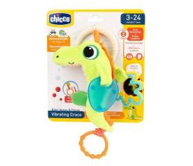 CHICCO JUEGO SONAJERO TELA COCODRILO 3-24M