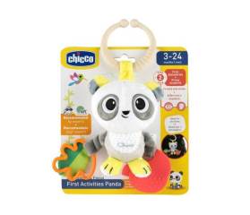 CHICCO JUEGO SONAJERO TELA PANDA 3-24M