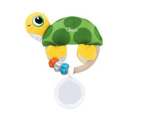 CHICCO JUEGO SONAJERO TELA TORTUGA 0-18M