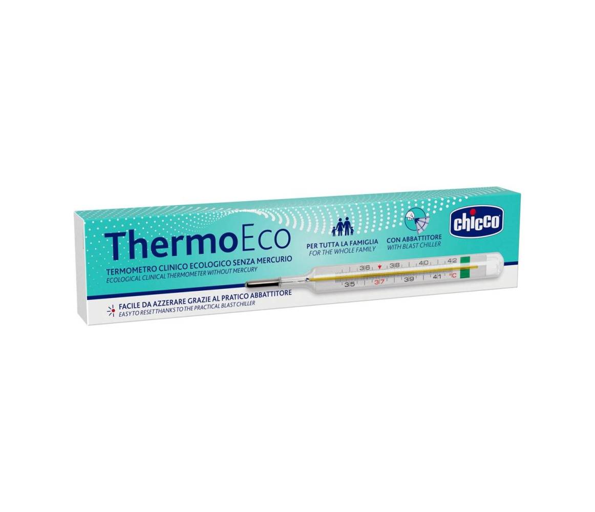 CHICCO TERMOMETRO CLINICO SIN MERCURIO THERMOECO