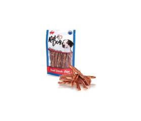 KID DOG BEEF STEAK STRIPS 80 GR