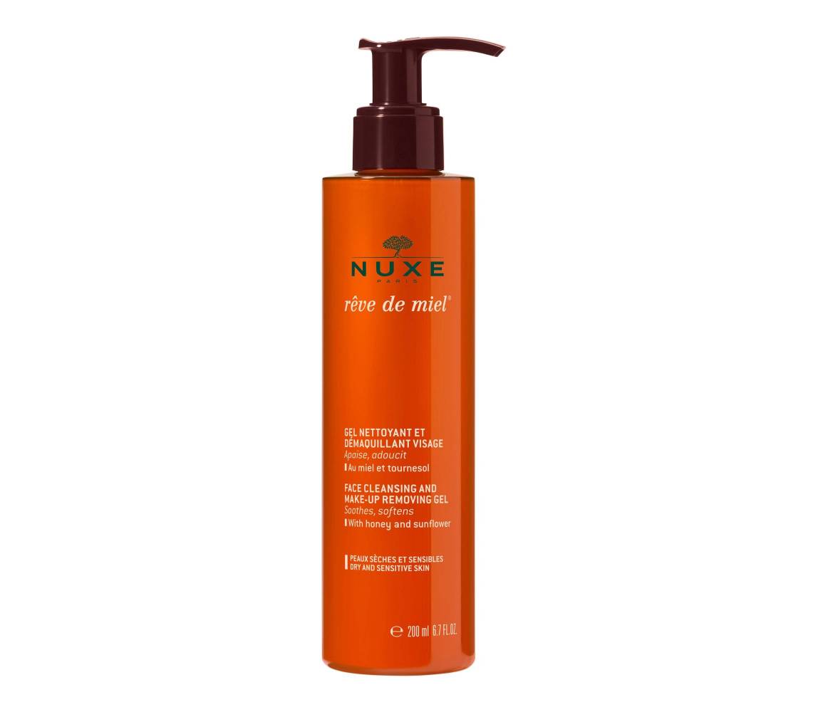 NUXE REVE DE MIEL GEL LIMPIADOR Y DESMAQ 200ML