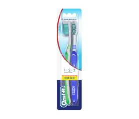 ORAL B CEPILLO 1.2.3 DUO MEDIO