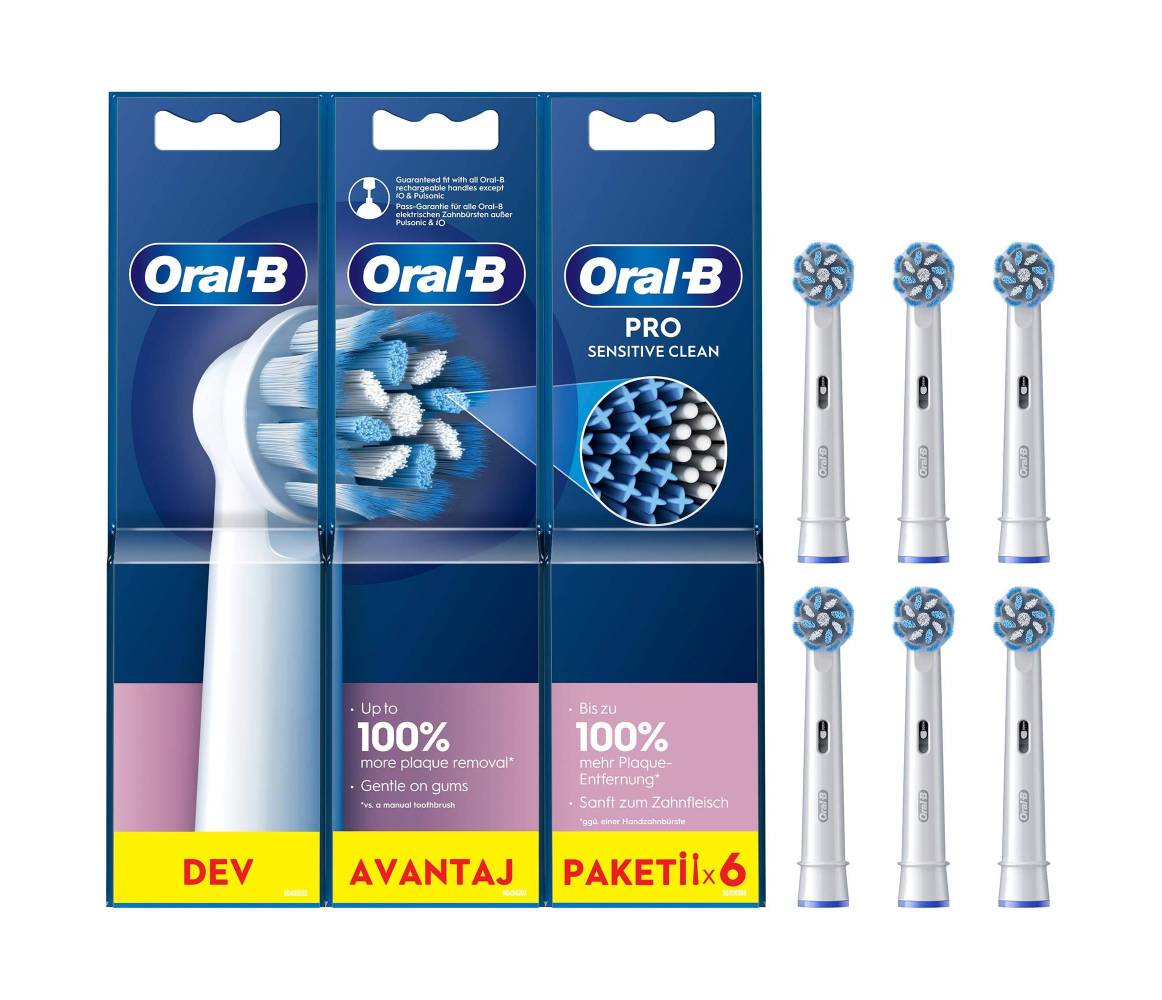 ORAL-B PACK RECAMBIO CEPIL ELECTR SENSITI 6 UD