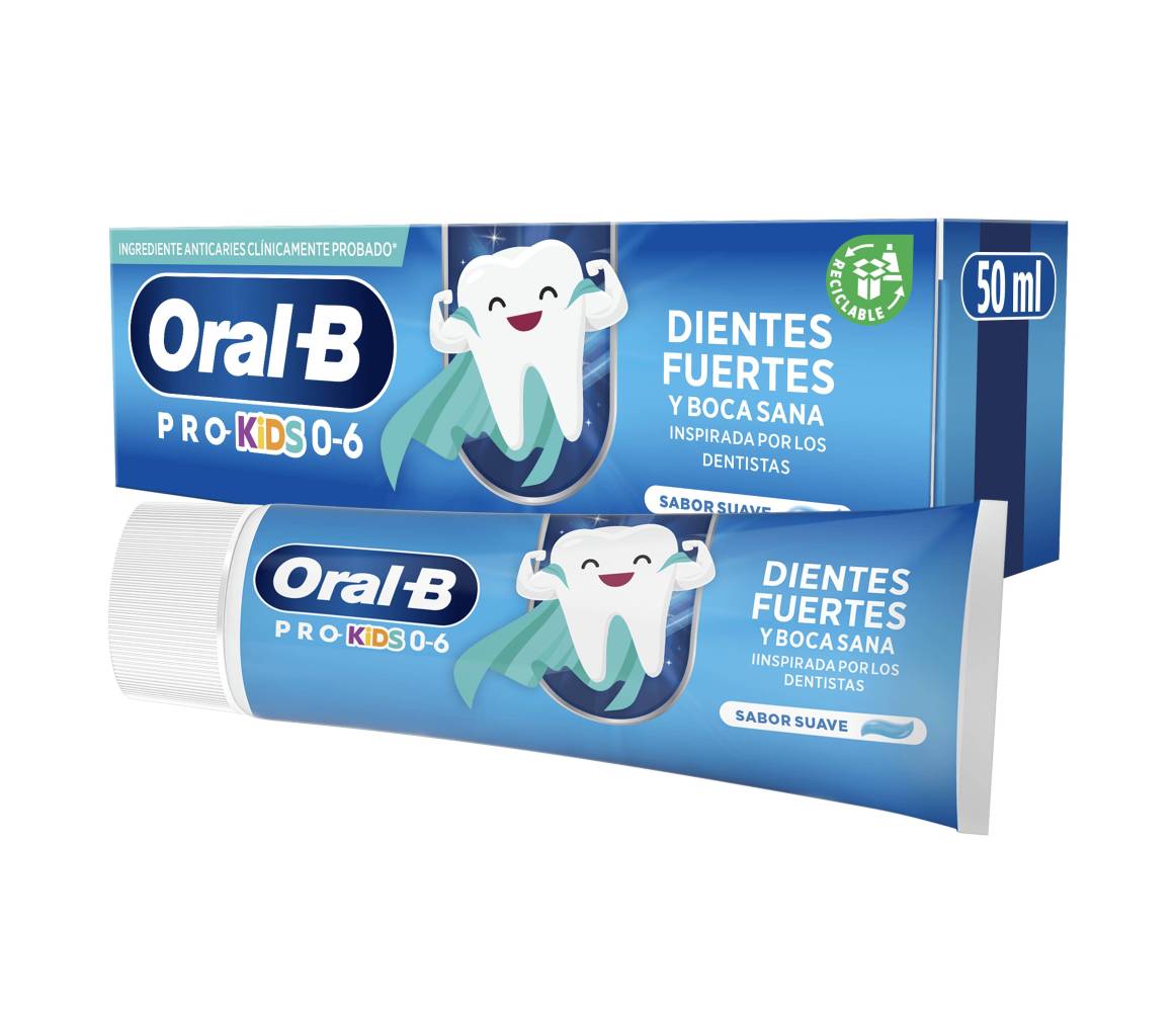 ORAL-B PRO KIDS PASTA DENTAL 6M-6AÑOS 50 ML