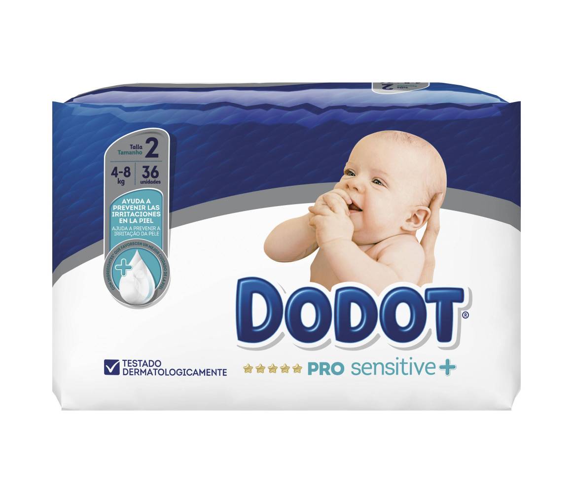 PAÑAL INFANTIL DODOT PRO SENSITIVE T- 2 4-8 KG 3