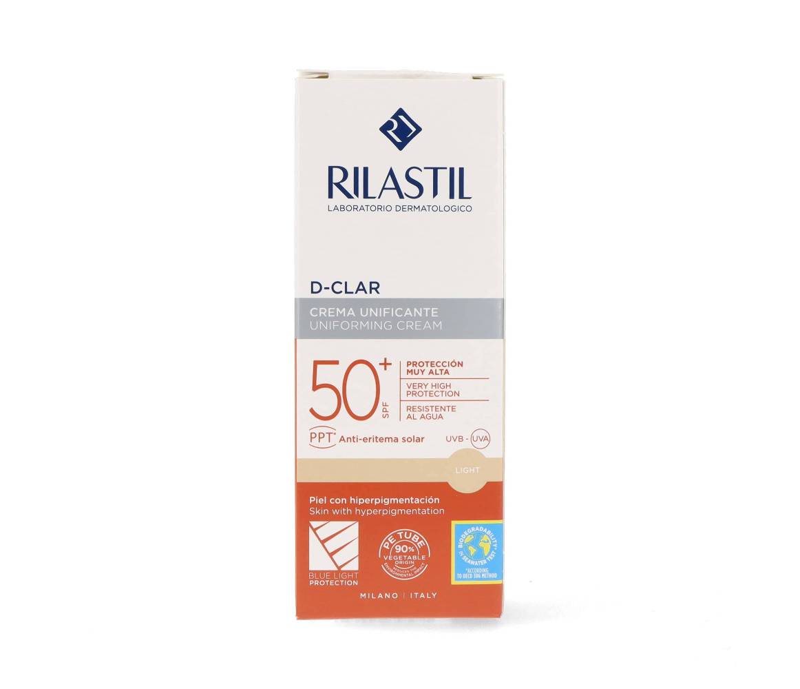 RILASTIL SUN SYSTEM D-CLAR LIGHT SPF 50+ 40 ML