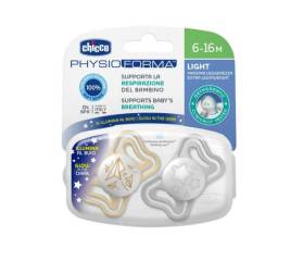 CHICCO CHUPETE SILI PHYSIOFORMA LIGHT 6-16M ECO+