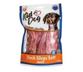 KID DOG DUCK SLICES SOFT MEAT 250 GR A04602