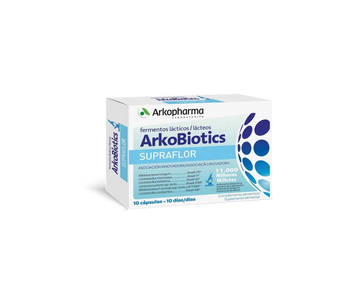 ARKOBIOTICS SUPRAFLOR ADULTOS 10 CAPSULAS