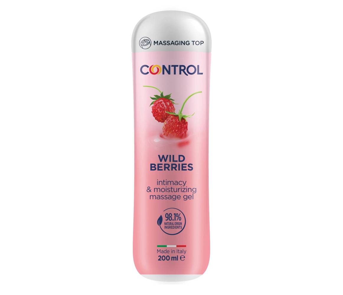 CONTROL WILD BERRIES GEL MASAJE HIDRATANTE 200ML