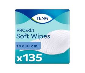 TENA TOALLITAS TENA SOFT WIPE 19X30 135 UDS