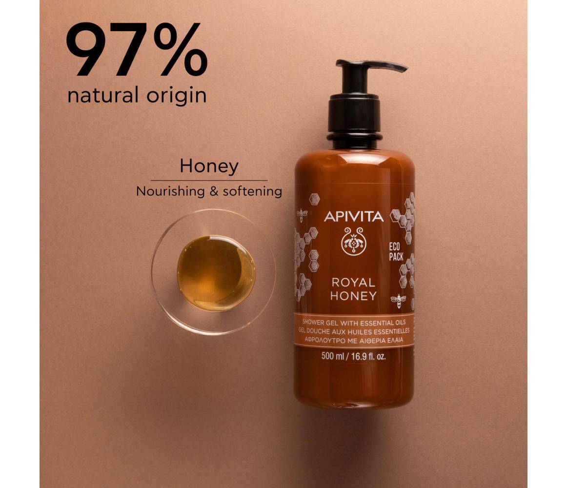 APIVITA GEL DE BAÑO ROYAL HONEY 500ML