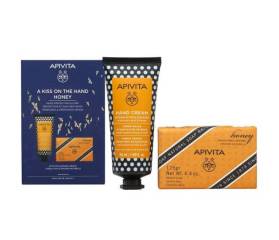 APIVITA PACK CREMA MANOS DE MIEL+ JABON NATURAL