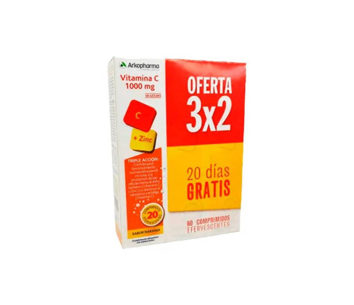 ARKOPVITAL VITAMINA C 1000MG 3X2