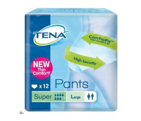 TENA PANTS SUPER 100-135 CM GDE 12 UD