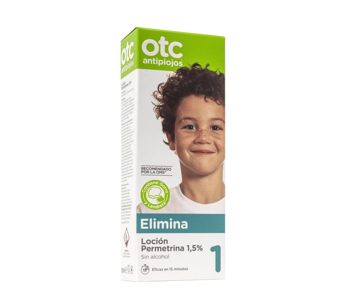 OTC LOCION PERMETRINA 1,5% ANTIPIOJOS 100 ML