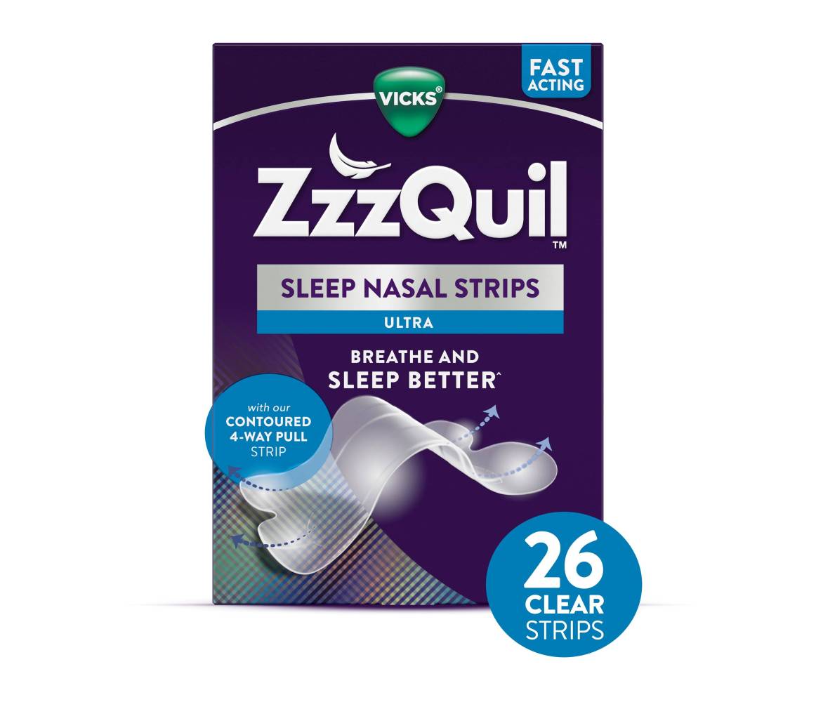 ZZZQUIL SUEÑO 26 TIRAS NASALES