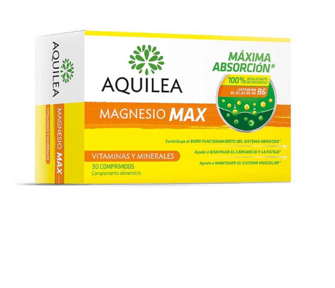 AQUILEA MAGNESIO MAX 30 COMPRIMIDOS