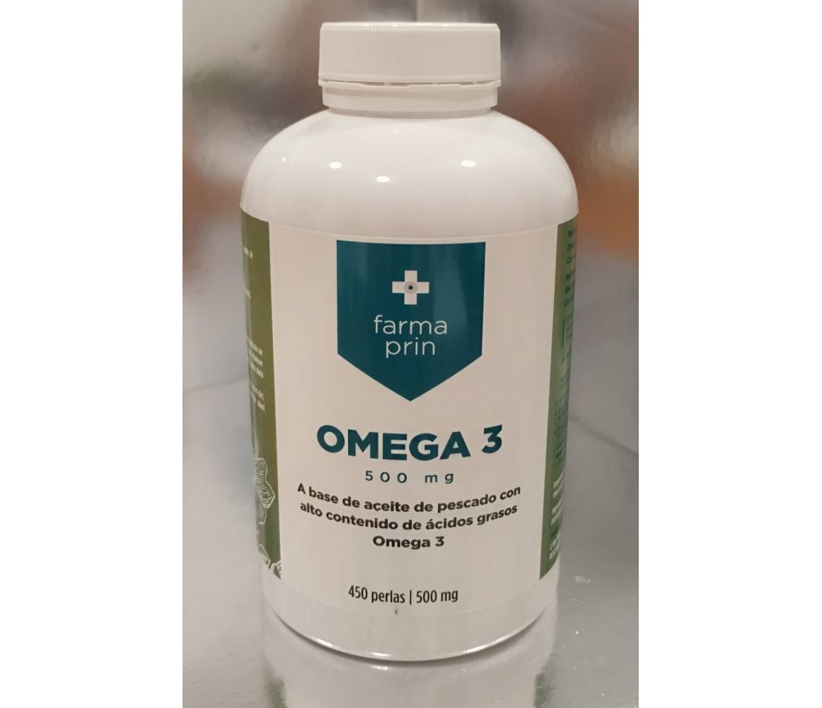 FARMAPRIN OMEGA 3 500 MG  450 CAP.