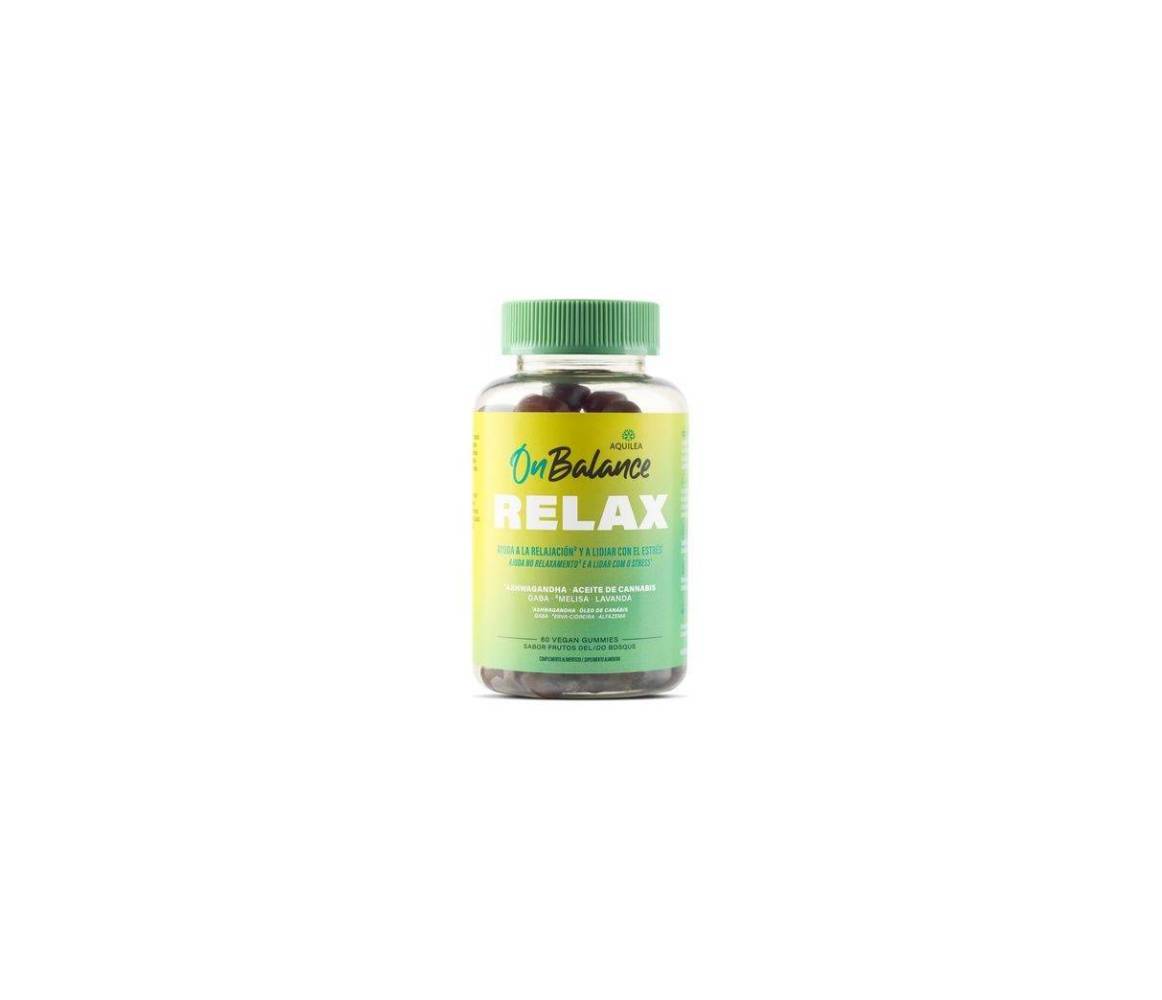 AQUILEA ONBALANCE RELAX 60 GOMI SABOR FRUTOS BOS