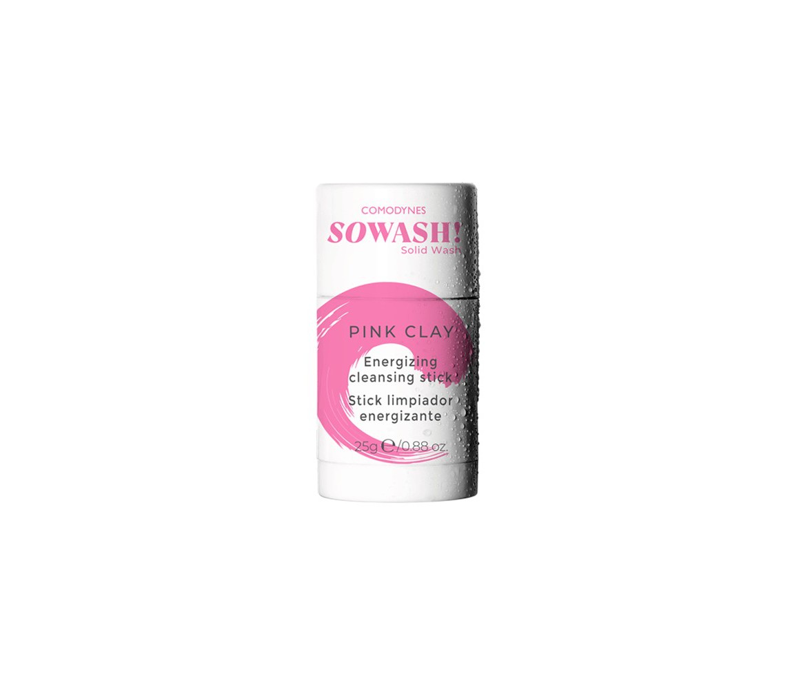 Comodynes SoWash Pink Clay Stick Limpiador Energ